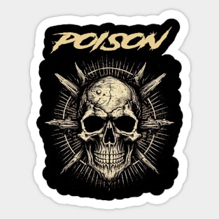 POSION MERCH VTG Sticker